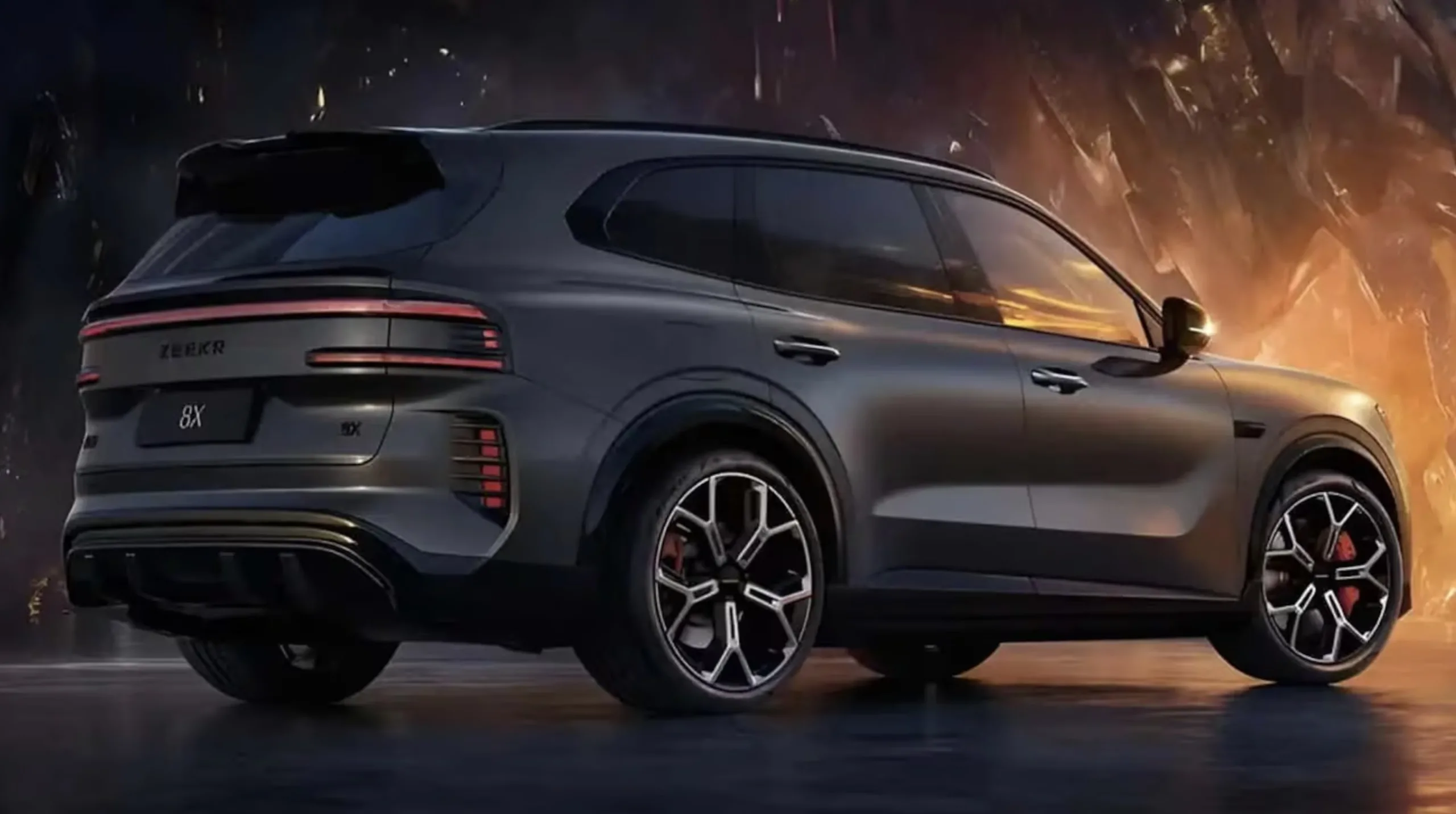 O Zeekr 8X ainda nem chegou às ruas e já virou fenômeno. Foram mais de 30 mil pedidos em 48 horas, algo raro até para o padrão chinês