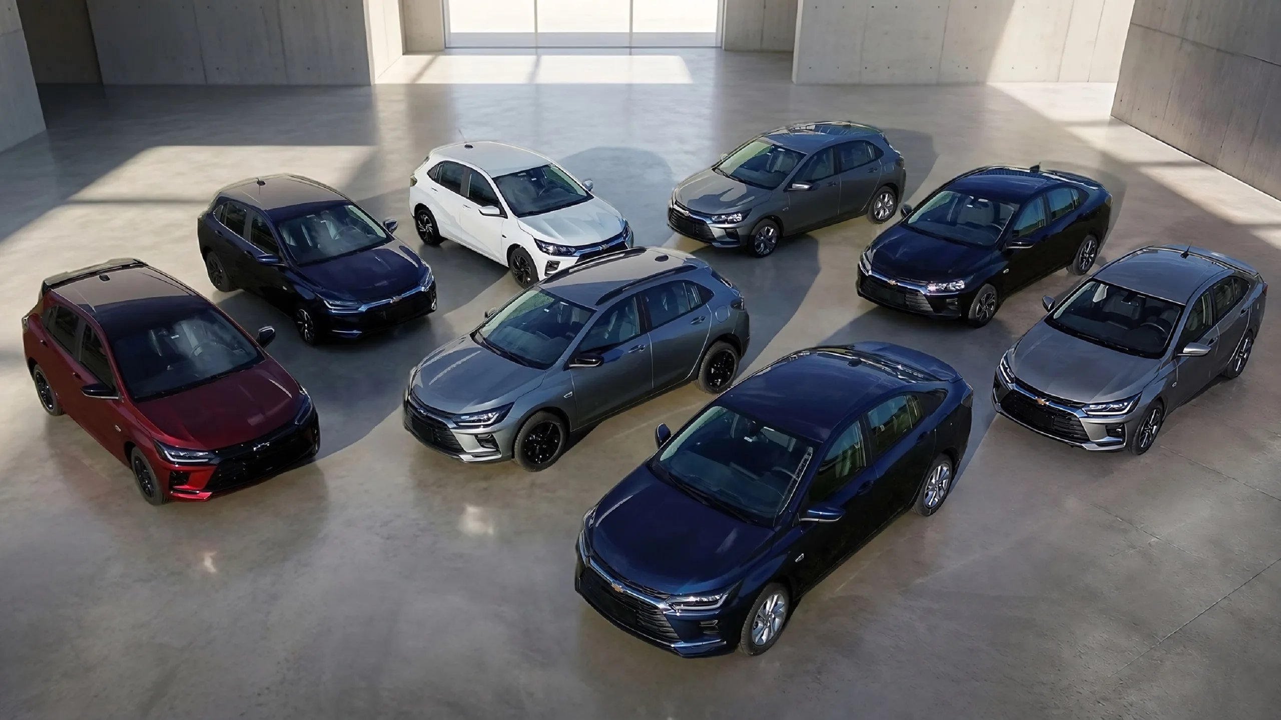 O Chevrolet Onix 2027 chega como a linha mais completa já feita no Brasil, com hatch, sedan e versões para públicos bem diferentes.
