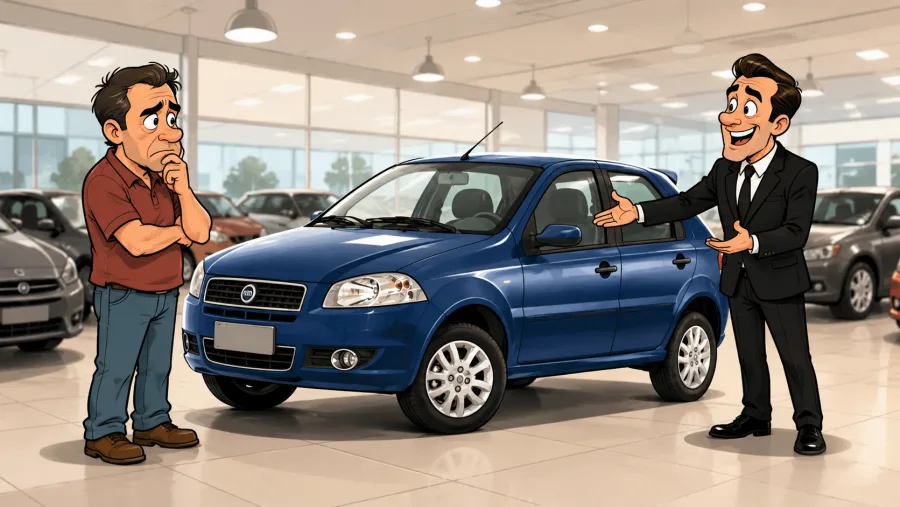 Fiat Palio 2008 chega a R$ 29.700 em 2026 e lojista ironiza: “O barato começou a ficar caro”; Entenda por que o mercado de carros usados está tendo alta nos preços