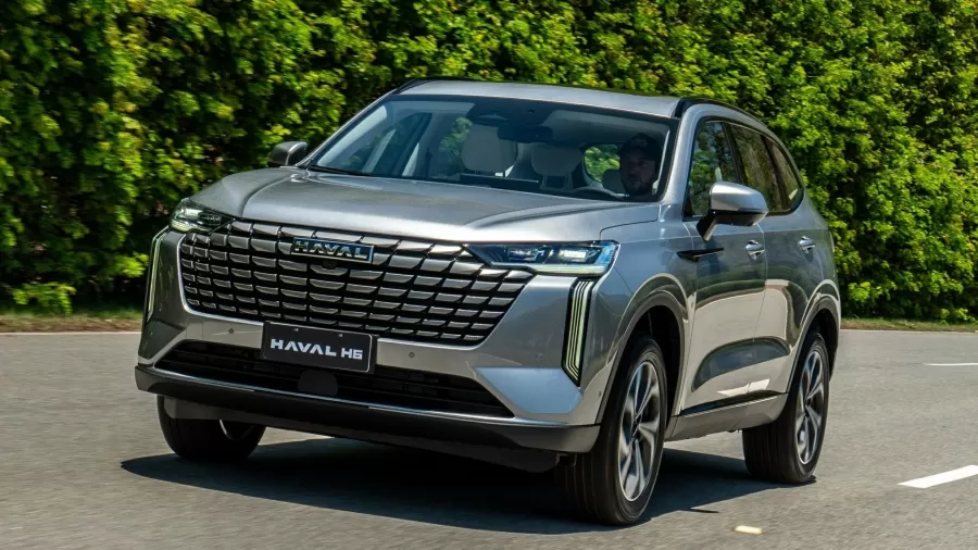 GWM Haval H6 2027 híbrido flex estreia mais forte e econômico