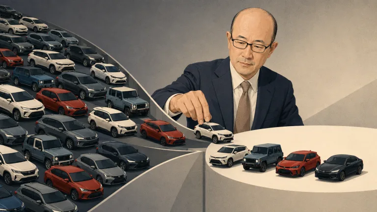 Toyota lidera as vendas mundiais e ainda quer cortar modelos: “Temos modelos demais”, afirma Kenta Kon, novo CEO da marca