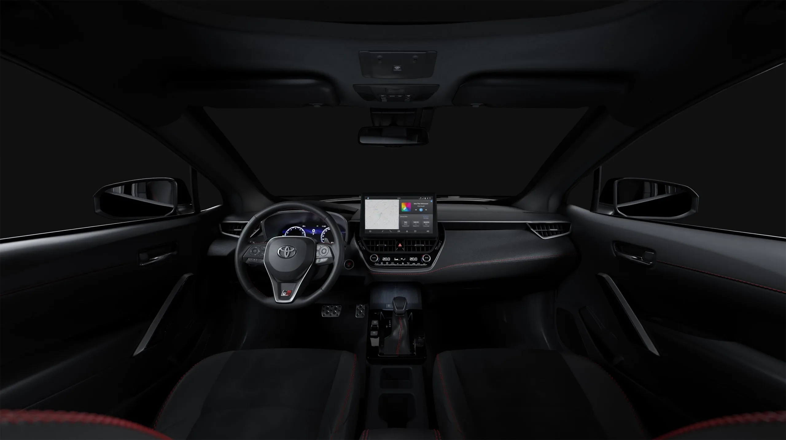 Por dentro, o SUV ganhou novo console central e a central Toyota Play 2.0 com tela de 10,1 polegadas, Wi-Fi e integração aos serviços conectados da marca.