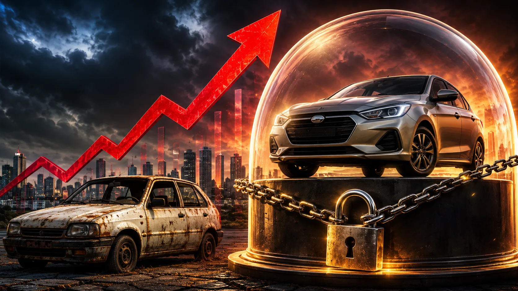 Os carros populares ainda estão nas concessionárias. A popularidade, porém, ficou para trás.