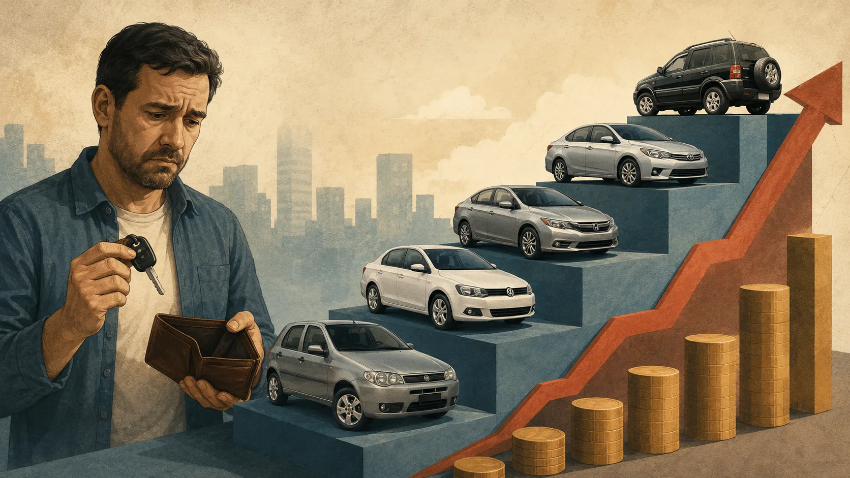 Carros usados de 2006 a 2013 valorizaram até 15% em 12 meses, segundo levantamento do Data OLX Autos.