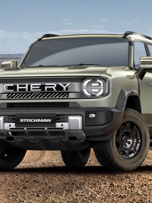 Chery prepara picape híbrida plug-in 4×4 a diesel, Stockman terá motor 2.5 biturbo diesel de 286 cv, 66,3 kgfm, 4×4 com reduzida, até 170 km no modo elétrico e reboque de 3.500 kg