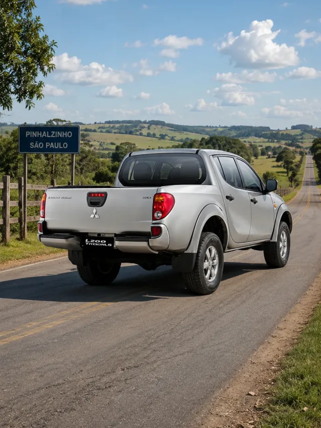 “É feita para trabalhar”, diz dono de Mitsubishi L200 Triton GLX 2018