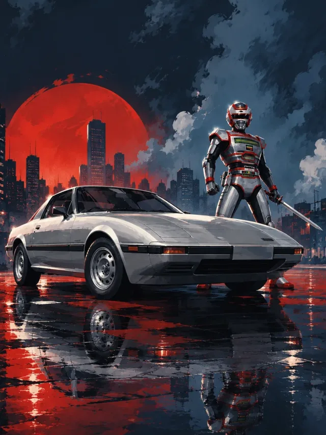 Carro do Jaspion: Mazda RX-7 é o esportivo que virou lenda