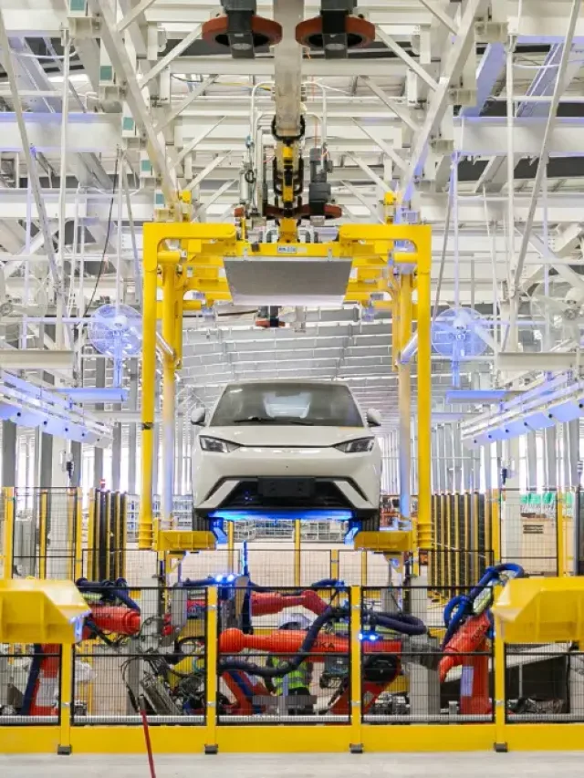 BYD ganha alívio fiscal e irrita montadoras no Brasil
