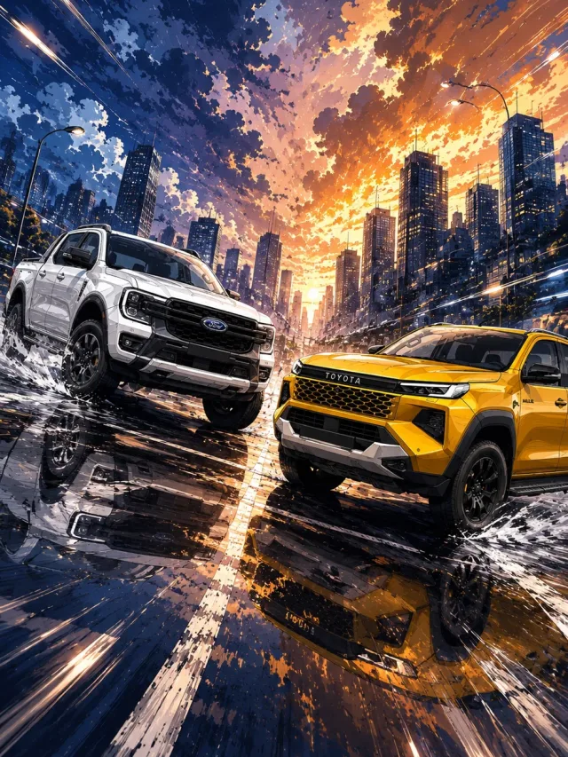Nova Toyota Hilux ou Ford Ranger: duelo fica mais bruto