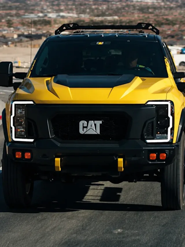 Camionete Caterpillar existe? Marca cria picape V8 após IA viralizar