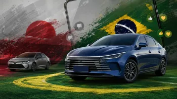 BYD usa redes sociais para provocar Toyota após vitória do Brasil em cima do Japão na Copa