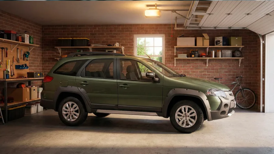 Com motor 1.8 de 132 cv, porta-malas de 460 litros e suspensão elevada, Fiat Palio Weekend Adventure 2015 oferece mais espaço que muitos SUVs compactos, mas o câmbio Dualogic não agrada todo mundo