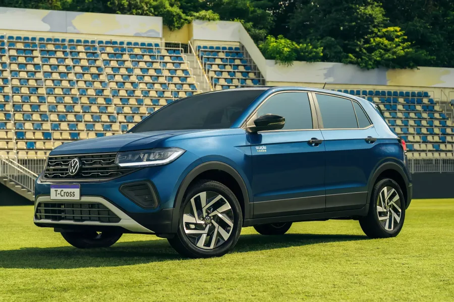 Volkswagen T-Cross lidera a lista; Veja os 30 SUVs mais vendidos no 1º semestre de 2026