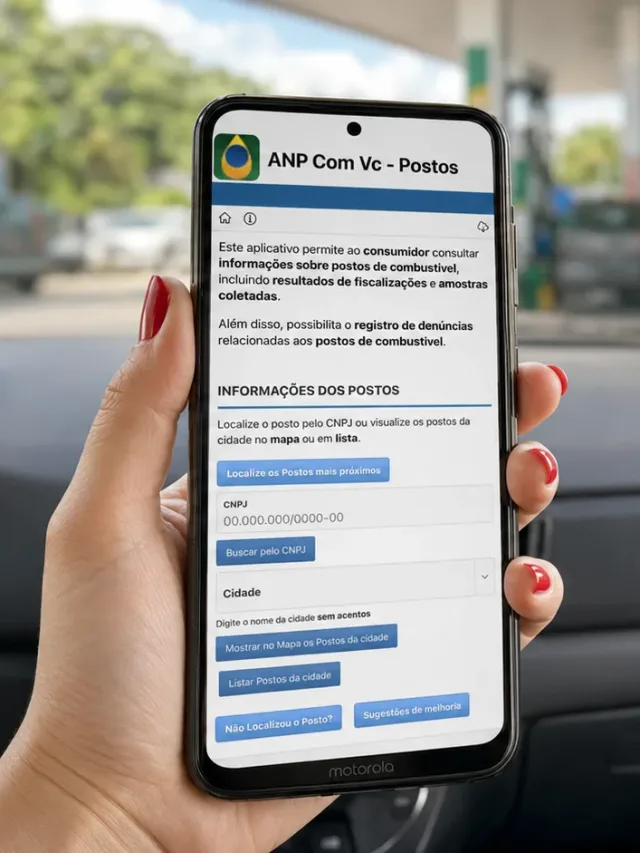 Motoristas podem avaliar postos com novo aplicativo da ANP