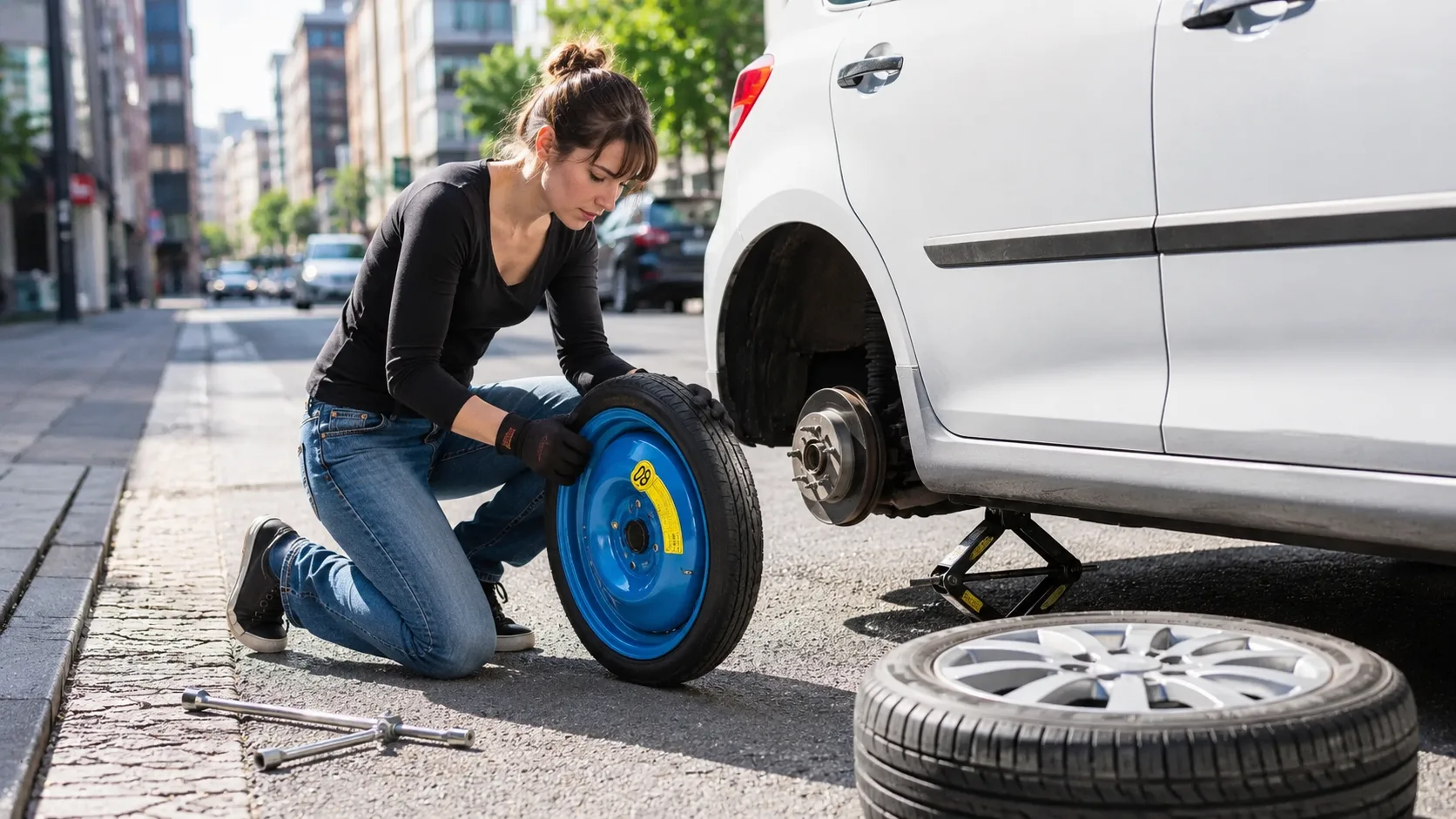 Projeto quer proibir estepe fino em carros novos vendidos no Brasil