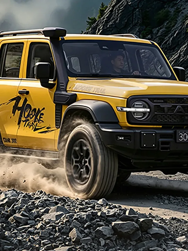 GWM Tank 300 Hooke Trail leva três bloqueios e 228 cv para trilha na disputa com o Jeep Wrangler