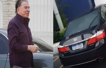 Nem a fortuna fez Silvio Santos trocar de carro: o homem que já foi dono de concessionária Volkswagen dirigiu o mesmo Omega CD de 2003 a 2014 e só aceitou um Honda Accord zero-quilômetro porque ganhou das filhas