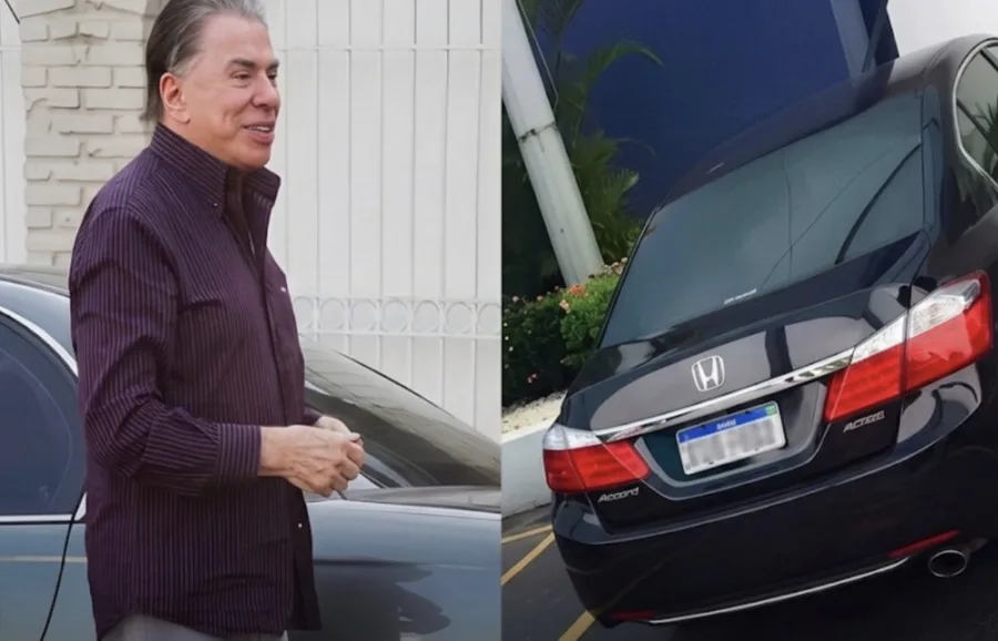 Nem a fortuna fez Silvio Santos trocar de carro: o homem que já foi dono de concessionária Volkswagen dirigiu o mesmo Omega CD de 2003 a 2014 e só aceitou um Honda Accord zero-quilômetro porque ganhou das filhas