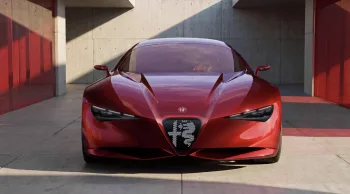 Alfa Romeo revela novo carro conceito Cuorerosso com motor V6 biturbo e mostra que futuro da marca não será apenas elétrico