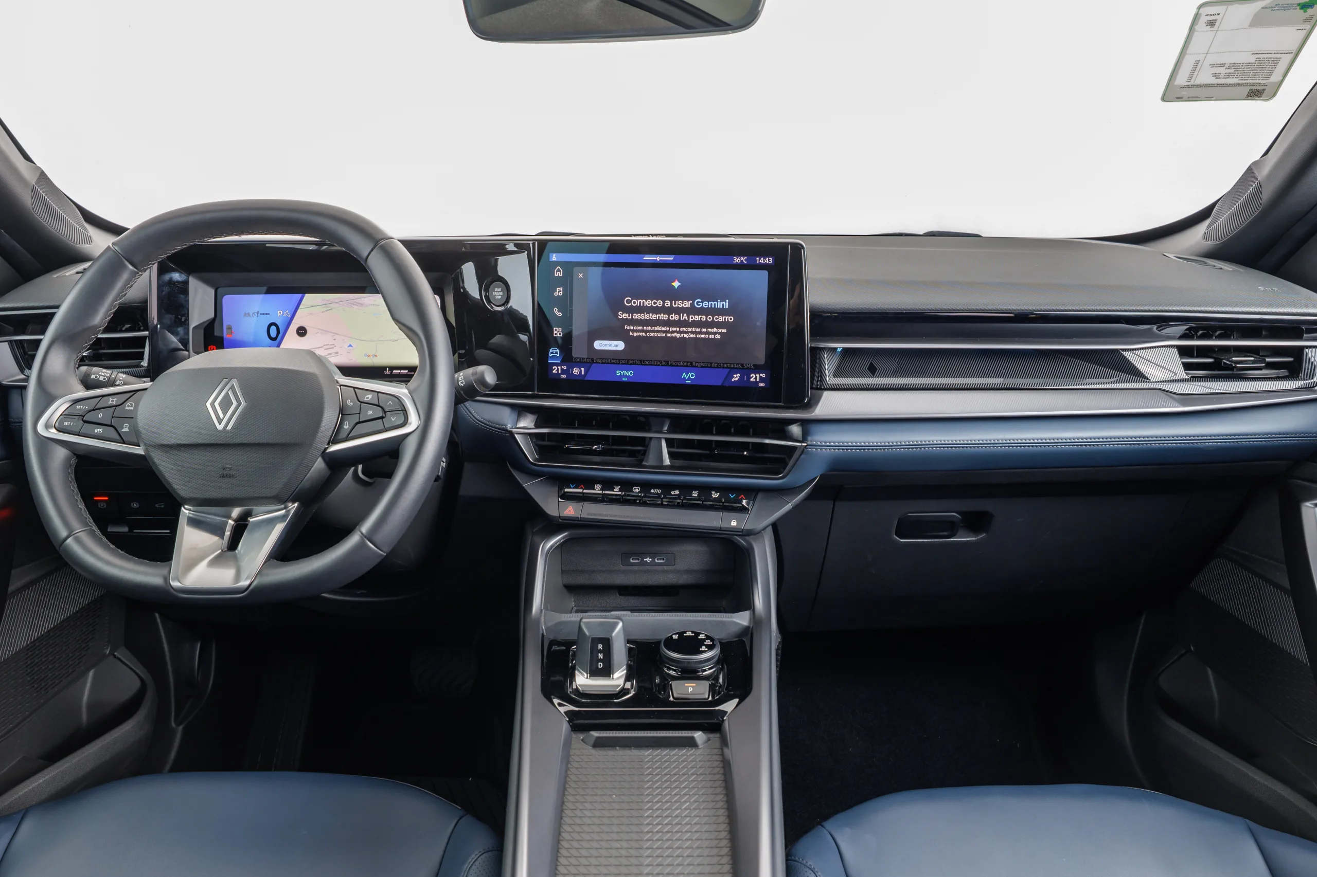 Renault Boreal é o primeiro carro produzido no Brasil com Google Gemini de série, permite controlar vidros e teto solar por voz e recebe atualização gratuita pela internet